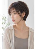 20代30代/髪質改善/耳掛けショート/小顔