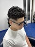 極道パーマ限定（平日のみ）　メンズカット＋極道パーマ