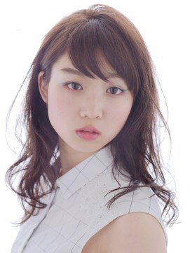 ブルー ヘアーメイク(Blue Hair Make) 軽やかラフウェーブ