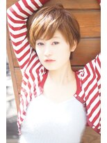 ソーホー ニューヨーク シズオカ(SOHO newyork SHIZUOKA) ナチュラルショートボブ