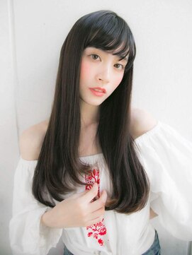 ルティア(Lutia) シースルーバング ナチュラルストレート★★