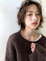 ボブウルフ×パーマ
