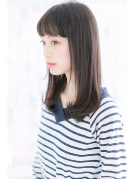 ヘアアンドビューティー ミック(Hair & Beauty miq) 黒髪★ガーリーストレートa