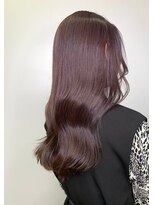 Liberte銀座 20代大人ゆるふわロング×ラベンダーベージュ