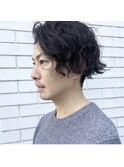 大人パーマスタイル