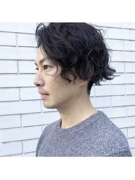 エストアール フクオカ 福岡博多店(est-r. Fukuoka) 大人パーマスタイル