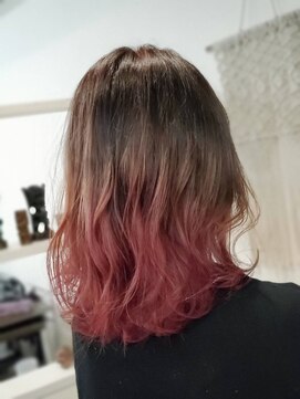 キキヘアメイク(kiki hair make) 【しんや】グラデーションカラー