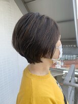 オーシャン(Ocean)&nbsp;[OCEAN Hair&Life藤原純]白髪ぼかしハイライトxくびれショート☆