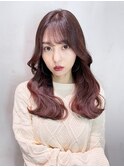 韓国風くびれヘア_くびれヘアビタミンカラーメルティカラー_8950