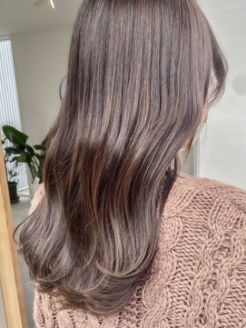 カノエ 亀岡篠店(canoe) canoe式_髪質改善カラー[艶髪ベージュブラウン]