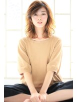 ラルジュ(large)&nbsp;【large】デザインフリー☆カールボブディ/抜け感ヘア