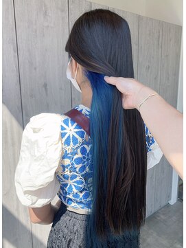 ヘアーリゾートノーブル(Hair Resort Noble) インナーカラーオレンジ【Hair Resort Noble オオヤ】