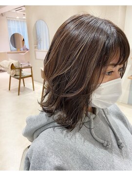 ラ ブランシュ 大宮(La Blanche) 大宮/似合わせカット/アースカラー/くびれヘア/デザインカラー