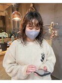 細かめウェーブパーマ