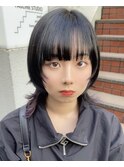 前髪/マチルダボブ/ピンクベージュ/インナーグレージュ/表参道