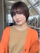 ロンドシエル 横浜(Lond ciel)&nbsp;王道ショートボブ×小顔顔まわり×グレーベージュ/横浜ショート