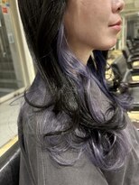 銀座ラボ 千葉店(LA BO)&nbsp;インナーカラー　パープルバイオレット