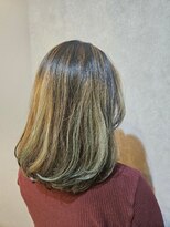 ウィスプ 赤羽店(wisp)&nbsp;レイヤーカット×髪質改善Tr ハイライト/ブリーチ/ブロンド#3