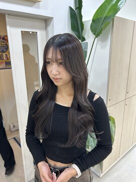 アイズ 横浜(IS) 【JUNKI指名】グレージュカラー/韓国風/横浜/髪質改善