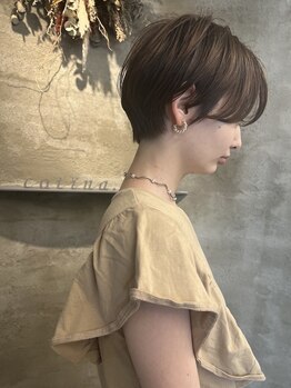 コティナ(cotina.)の写真/かわいいの秘訣は顔周りカットで決まる☆顔周りデザインで新しい自分を発見して-*朝のセット方法の提案も◎