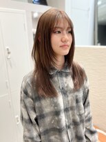 シュク 高円寺(SYUK)&nbsp;【kanna 高円寺 SYUK】顔周りレイヤー/ベージュ/レイヤーカット