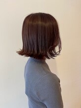 デイジーヘアー(Daisy hair) 春カラー外はねボブ◎