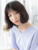 エイトサロン 八潮(8salon)&nbsp;八潮/髪質改善/グレージュカラー×切りっぱなし外ハネボブl