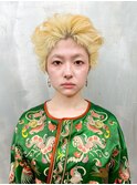 【ステップボーンカット】ブロンドスタイル
