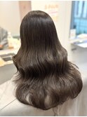【MOMO】ワンカラーでショコラベージュ◎髪質改善カラー