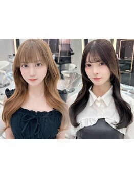 【王道の韓国風小顔くびれヘア☆】mm単位にこだわり抜いたカットで、自分史上最高に可愛い髪型へ☆[新宿]