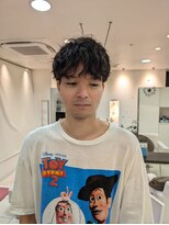 バンブーヘアクラブ 常盤平店 エッジの効いた大人パーマ