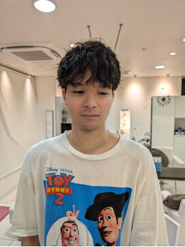 バンブーヘアクラブ 常盤平店 エッジの効いた大人パーマ