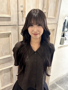 モードケイズ 調布店(MODE K's) 韓国レイヤーカット_調布顔周り前髪カットブリーチウルフ