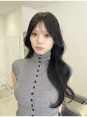 オリーブグレージュ/10代20代韓国ヘアレイヤーカット学割_24