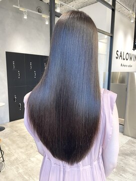 サロウィン 池袋(SALOWIN) 7トーンオリーブベージュ × 髪質改善 #371