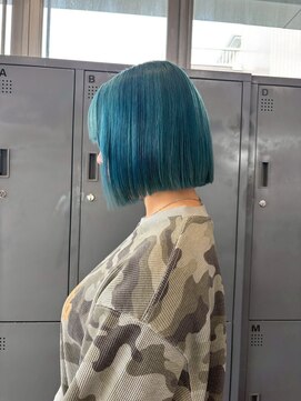 ゲーム 下北沢(GAME) ダブルカラー/大人レイヤー/ミルクティーベージュ/ウルフ/下北沢