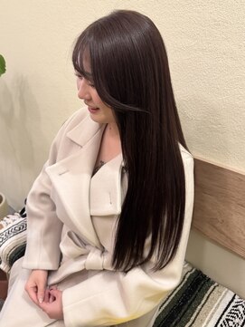 〈浅草 半個室〉ブリーチなしWカラー 透明感