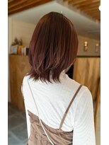 シビバイレボ(CIBI by revo)&nbsp;地毛風カラー/切りっぱなしボブ[船橋駅/ボブ]