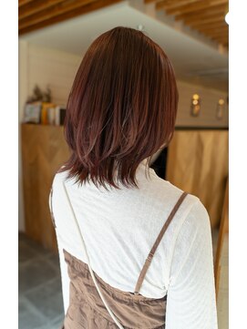 シビバイレボ(CIBI by revo) 地毛風カラー/切りっぱなしボブ[船橋駅/ボブ]