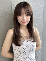 ロンドシエル 横浜(Lond ciel) グレーブラウン/ワンホンレイヤー/ダークブラウン/横浜