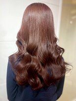 カミラボ(KAMI LABO) 髪質改善トリートメント 艶髪 ココアブラウン 巻き髪 ロング
