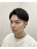 【梅田北新地メンズカット】すっきり好印象ビジネスショート