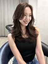 ユーフォリア 池袋東口駅前店(Euphoria) 色気かきあげ前髪レイヤーカットコテ巻き風パーマ