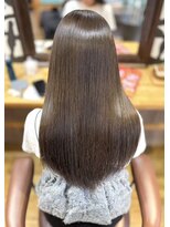 桃の木 ヘアー(桃の木 hair)&nbsp;シングルカラーで作るアッシュブラウン