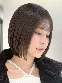 ABBEY 福岡天神 【8月8日NEW OPEN(予定)】の写真/理想艶髪が叶う!ダメージレス自然ストレートで髪質改善し髪悩みも扱いやすく★