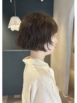 ルウ 押上(rue) 〈押上 半個室〉パーマ風フレンチボブ