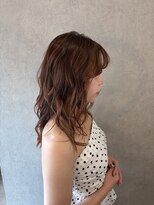 エルズ 大宮店(ailes)&nbsp;ダークパープル/ナチュラルショート/ミルクブラウン/夏/大宮