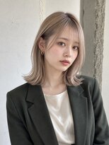 ヒペリカム(hypericum)&nbsp;和歌山／シアーベージュの切りっぱなしミディ