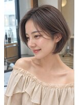 ヘアーズルーム 近鉄八尾(hair's RooM)&nbsp;【近鉄八尾】 耳掛けショートボブ