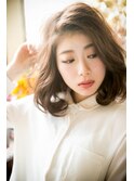 シースルー×ネイビー×クリアアッシュ×美肌 【表参道】O14